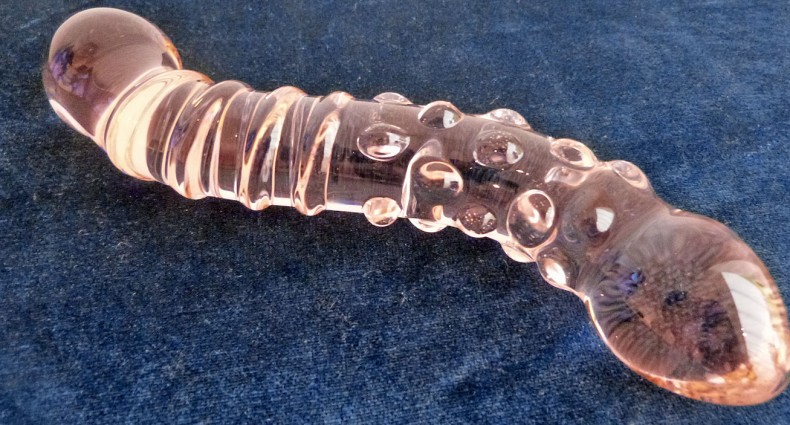 Icicles No. 55 Double-Ended Textured Dildo