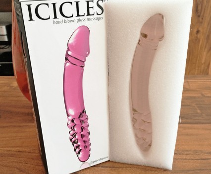 Icicles No. 57 Double Ended Glass Dildo