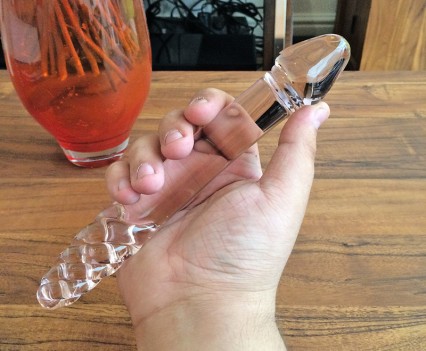 Icicles No. 57 Double Ended Glass Dildo
