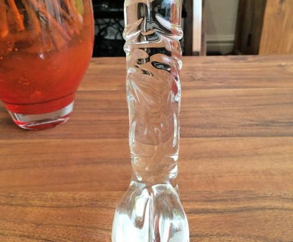 Icicles No. 40 Realistic Clear Glass Dildo