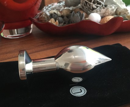 Lumunu Deluxe Steel Plug with Crystal