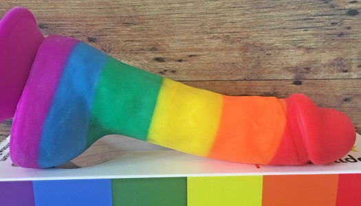 Rainbow Pop! Silicone Pride Dildo