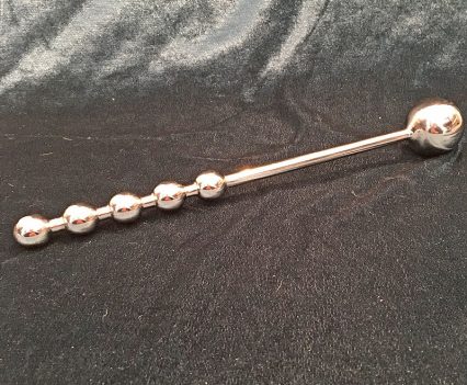 UberKinky Beaded Handle with Stick 6.5 Inches