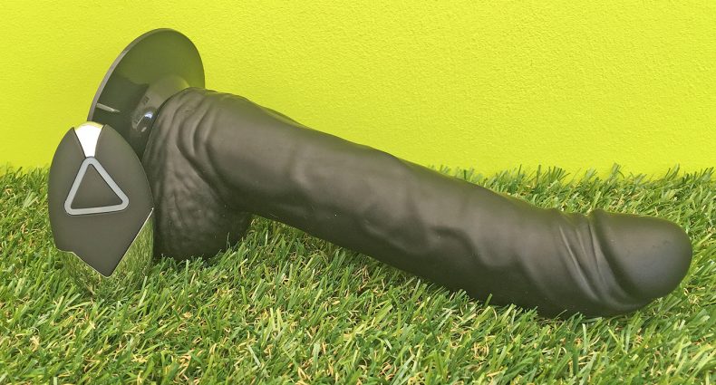 TITUS Wireless: 10 Function Vibrating Silicone Dildo