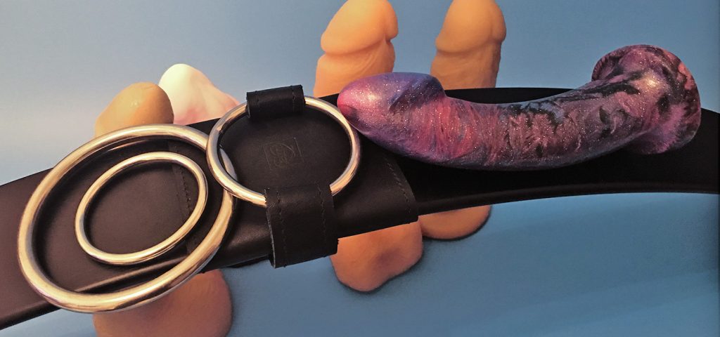 LoveArc Leather Dildo Harness