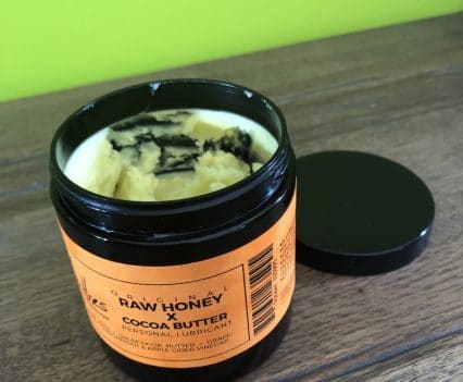The Butters Raw Honey X Cocoa Butter Personal Lubricant