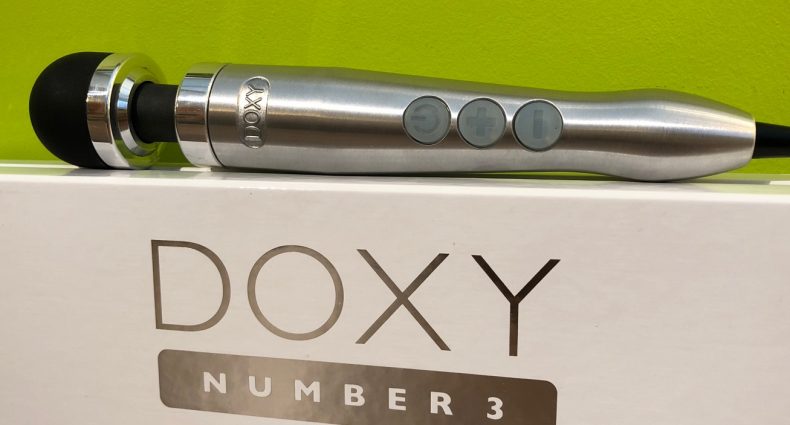 Doxy Number 3 Aluminium Wand Massager