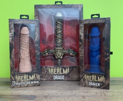 The Realm Drago Lock On Dragon Sword Dildo Handle